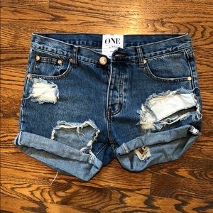 One Teaspoon Charger Shorts